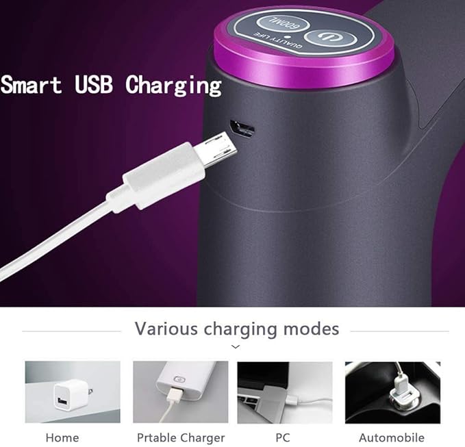 Smart USB Rechargeable Automatic Water Bottle Pump Dispenser
