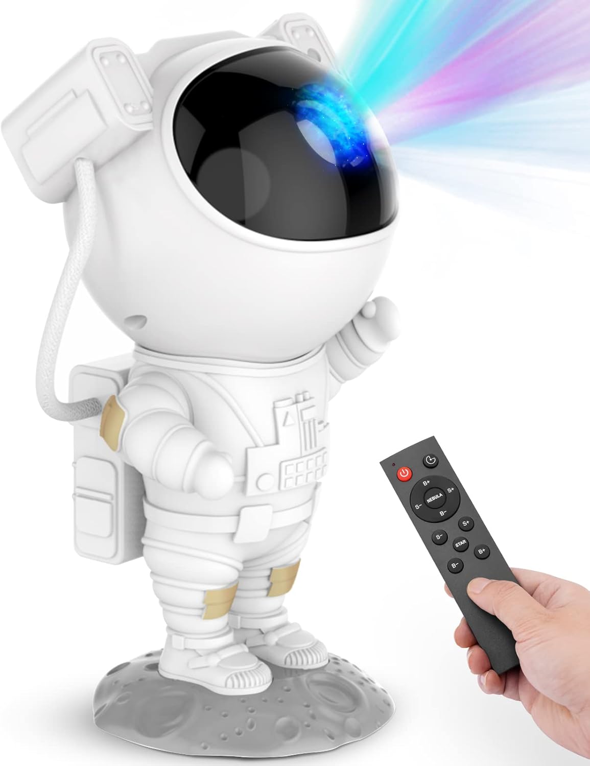 Galaxy Star Astronaut Space Ceiling Remote Control Projector
