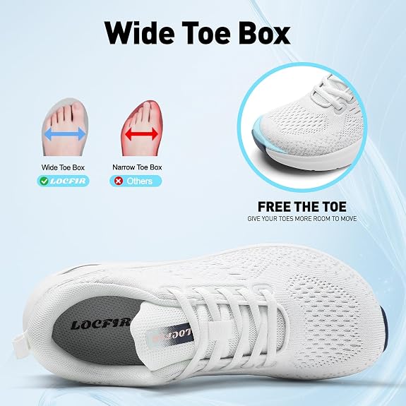 Women's Comfort Orthopedic Running Shoes - Breathable Air Cushion