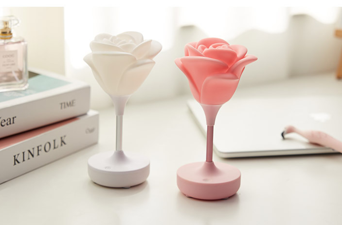 Rose Flower Led Table Lamp