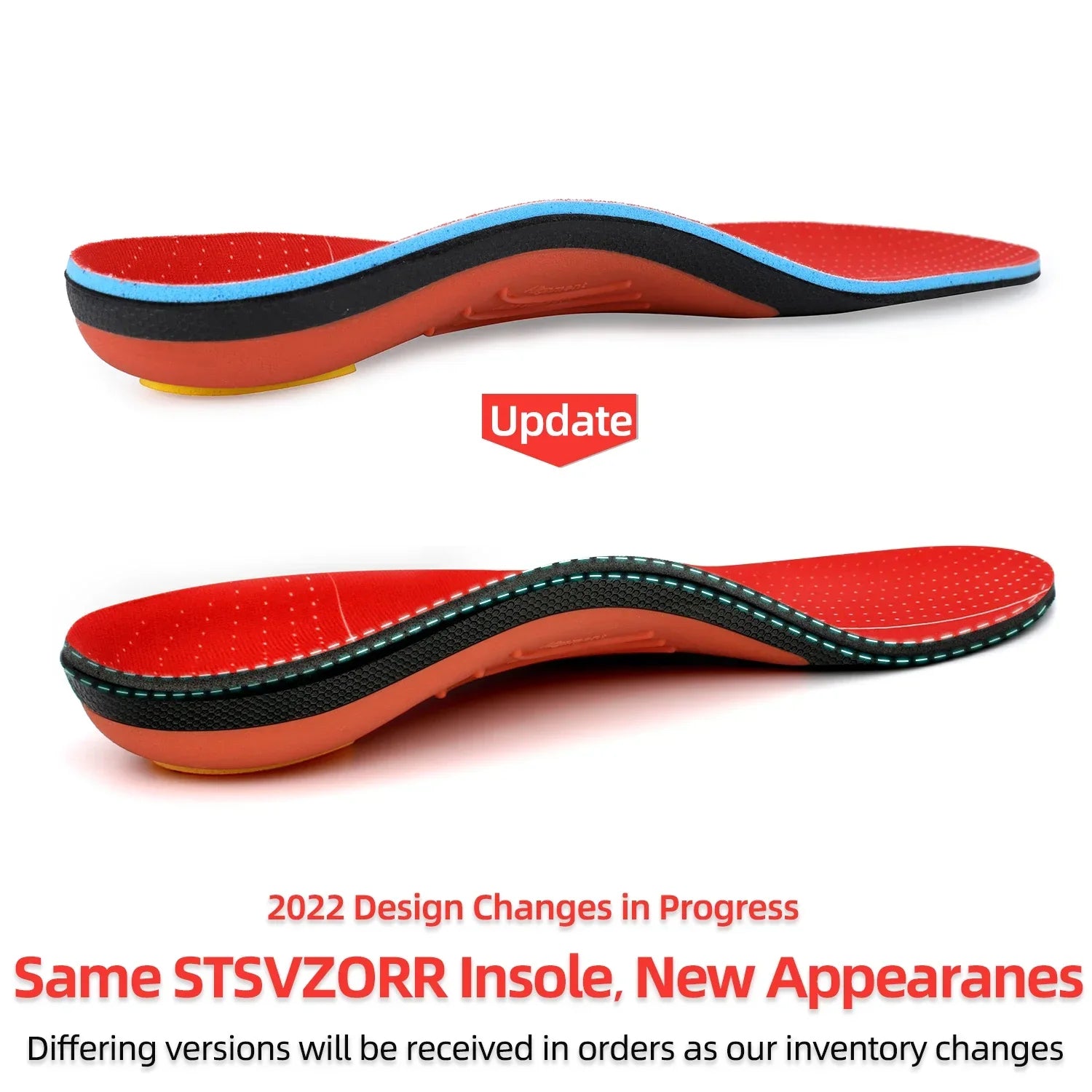 Heavy-Duty Orthotic Insoles, 220+ lbs Support