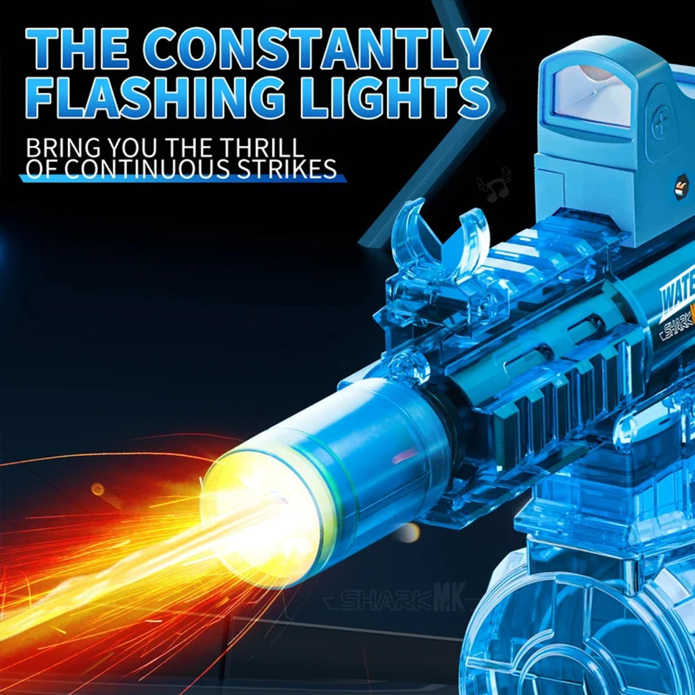 Electric Water Gun Toys Bursts Children's High-pressure Strong Charging Energy Water Automatic Water Spray Children's Toy Guns
