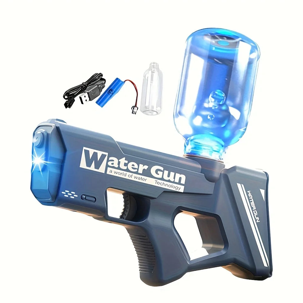 New Children Electric Water Guns Powerful Squirt Automatic Full Automatic Water Guns Summer Outdoor Beach Toys For Kids Gifts