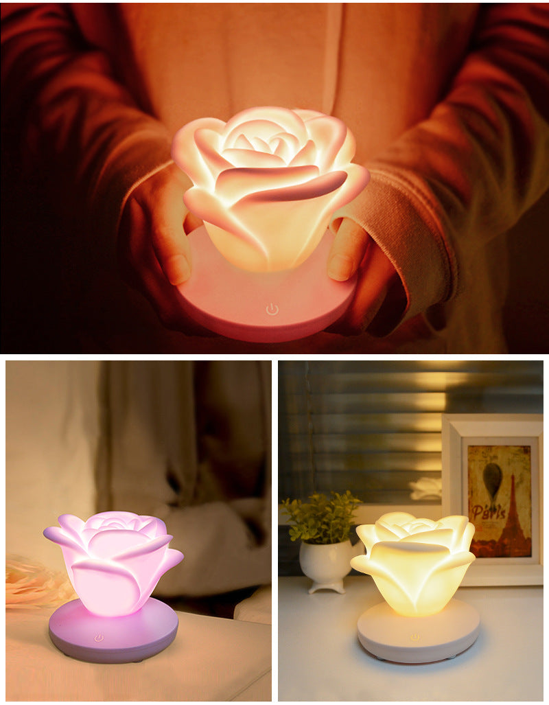 Led Mini Rose Shape Lamp
