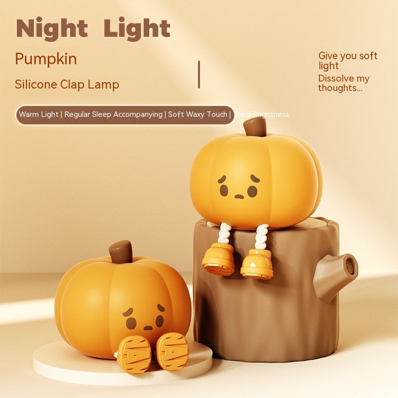 Halloween Cute Pumpkin Night Light