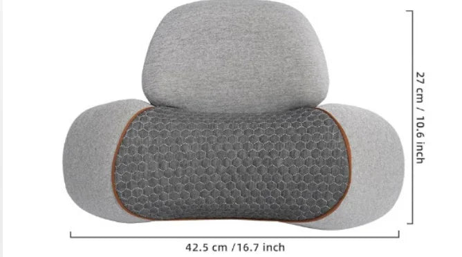 NeckEase™ — Heated Massage Neck Pillow