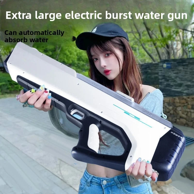 Automatically Water High Pressure Electric Water Gun Toys for Kids Summer Outdoor Pool Fight Games Children Water Toys Gift