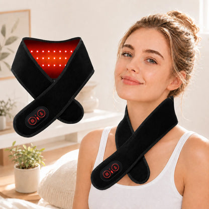 NeckReset™ — Heated Red-Light Neck Wrap