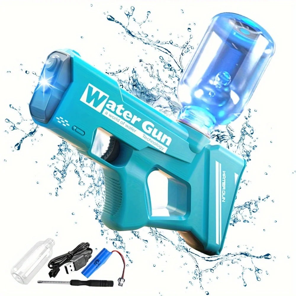 New Children Electric Water Guns Powerful Squirt Automatic Full Automatic Water Guns Summer Outdoor Beach Toys For Kids Gifts