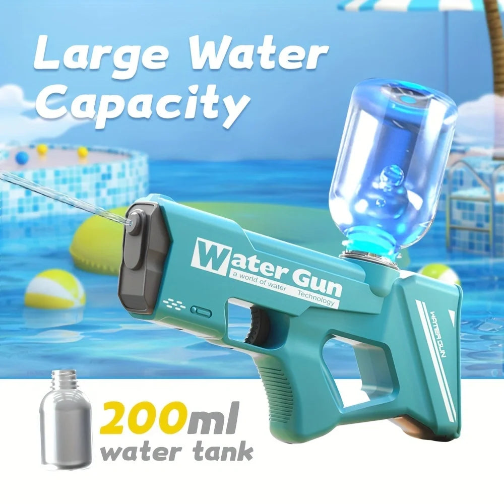 New Children Electric Water Guns Powerful Squirt Automatic Full Automatic Water Guns Summer Outdoor Beach Toys For Kids Gifts