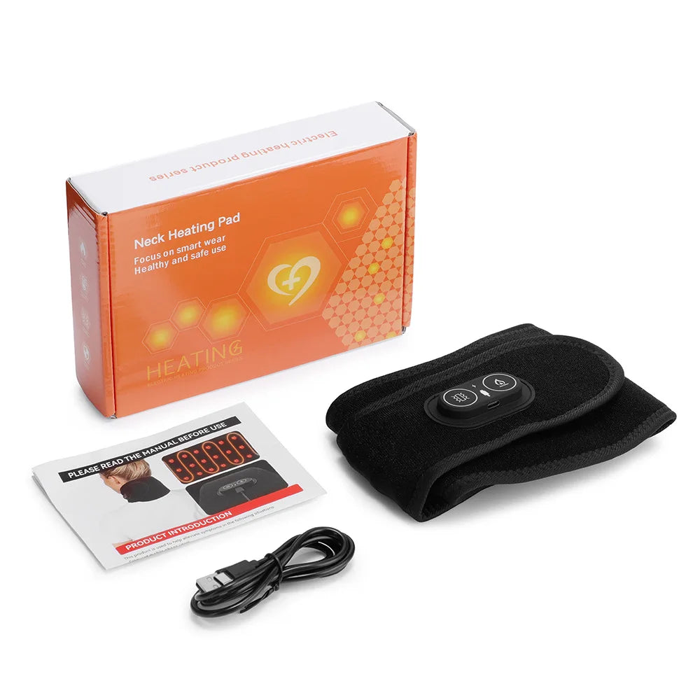 NeckReset™ — Heated Red-Light Neck Wrap