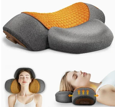 NeckEase™ — Heated Massage Neck Pillow
